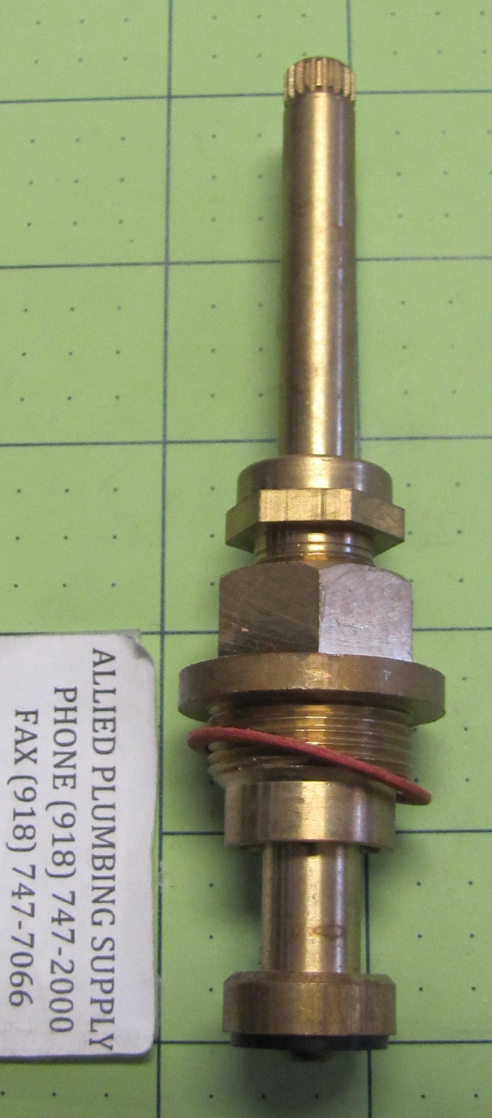 UNION BRASS OLD STYLE STEM Allied Plumbing Supply