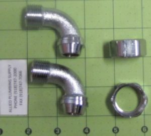 LEG TUB ADAPTER ELL