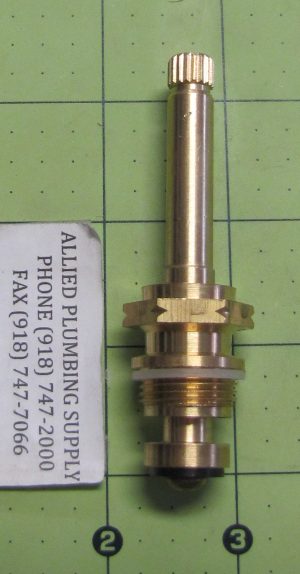 UNION BRASS STEM COLD (18PT)