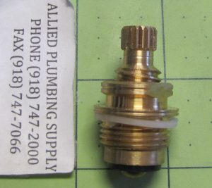 UNION BRASS STEM COLD (18PT)