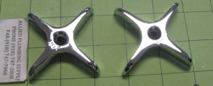 UNION BRASS PAIR HANDLES